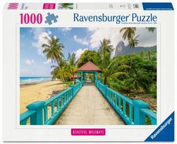 RAVENSBURGER PUZZLE dėlionė Spalvingas tiltas Malaizijoje, 1000 det., 12001766 0