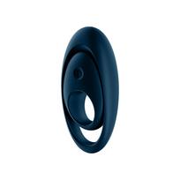 SATISFYER RING Satisfyer Glorious Duo Double Strap Vibrating Intimate Ring, Black