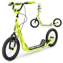 Miesto paspirtukas HyperMotion RUNKIE su pripučiamais 16" ratais