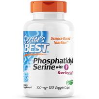 Doctor's Best fosfatidilserinas 100 mg – 120 kapsulių