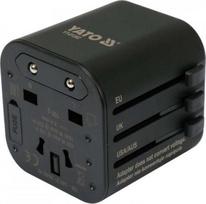 Kelioninis adapteris Yato Yt-81302, universalus