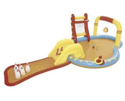 Pripučiama vandens žaidimų aikštelė SplashZone, 435x213 cm