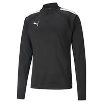 PUMA futbolo bliuzonas vyrams PUMA teamLIGA 1/4 Zip Top Puma Black - 65723603, juodas