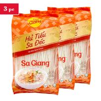 „Hu Tieu Sa Dec” Ryžiai - tapijokos makaronai, Sa Giang, 3x400g