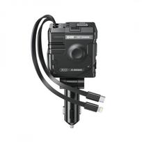 Atsarginis maitinimo šaltinis ("Power Bank") Automobilinis įkroviklis 4in1 Usb-c Pd Qc 3.0 104w su laidais