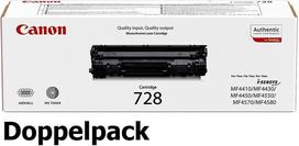 Canon Original Toner 728 Doppelpack schwarz 2x 2.100 Seiten (3500B002) (OP3500B002set)