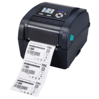TSC TC310, 12 Punkte/mm (300dpi), Disp., RTC, TSPL-EZ, USB, RS232, BT, Ethernet, WLAN Etikettendrucker, Desktopdrucker, Thermotransfer, 12 Punkte/mm (300dpi), Medienbreite (max): 112mm, Druckbreite (max.): 106mm, Rollendurchmesser (max.): 127mm, Geschwindigkeit (max.): 102mm/Sek., USB, RS232, Bluetooth, Ethernet, WLAN (802.11a/b/g/n), SD-Slot, Emulation: TSPL-EZ, RAM: 64MB, Flash: 128MB, Tastenfeld (6 Funktionstasten), Display, Real Time Clock, inkl.: Kabel (USB), Netzteil, Netzkabel, Etike