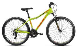Dviratis Romet Rambler R6.0 JR 2024 lemon-black-red-17" / M, Rėmas 17"