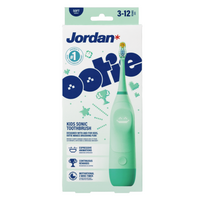 JORDAN, OOTIE, elektrinis dantų šepetėlis vaikams, žalias, 1 vnt.
