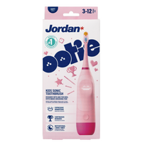 JORDAN, OOTIE, elektrinis dantų šepetėlis vaikams, rožinis, 1 vnt.