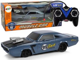 Nuotolinio valdymo sportinis automobilis 1:20 pilkas