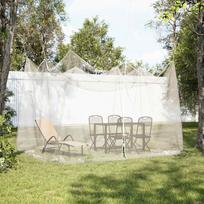 Lauko tinklelis nuo uodų 220 tinklo baltas 300x300x250 cm