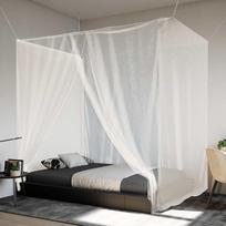 Kabantis tinklelis nuo uodų baltas 220x120x150cm 156 tinklas