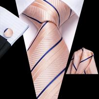 Hi-Tie Kaklaskarės Vyrams Šilkinės Kaklaskarių Rinkiniai Kišeninis Skarelė Manžetės Vestuvės Formalus Verslo vakarėlis Vyriški Kaklaskarių Rinkiniai 3424