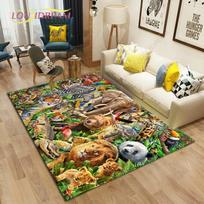 Gyvūnų pasaulis Kilimai svetainei Miegamajame Didelis kilimas Vaikams Žaidimas Vieta Kilimėliai Vaikų Kambarys Žaidimas Grindų Kilimėliai 40cm x 60cm
