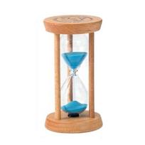 Stabilus sujungimas Medinis smėlio laikrodis Medinis apvalus smėlio laikrodžio laikmačiai Patvari dovana vaikams 1 Minute violetinė