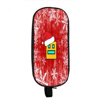 „Angry Geometry Dash Pieštuko maišelis Kawaii Pen Case“ Kosmetikos krepšys Grįžti į mokyklą mergaitėms Mokinių reikmenų dėžutė 1