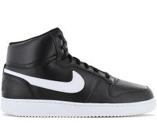 Nike Ebernon Mid – vyriški batai sportbačiai odiniai juodi AQ1773-002 ORIGINALAS EU 42.5 US 9 juoda