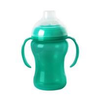 300 ml „Sippy“ puodelis su didelės talpos nešiojamu „Baby Learner“ vandens puodeliu mažyliui 300ML žalia