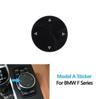Automobilio IDRIVE centrinės konsolės daugialypės terpės jungiklio mygtukų remonto rinkinys, skirtas BMW 2 3 5 6 7 X3 X4 X5 serijai F30 F31 F10 F11 F02 F06 F25 F26 Model A Sticker