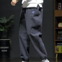 Didelio dydžio džinsai Vyriški Laisvi Joggers Gatvės Apranga Harem Džinsai Cargo Kelnės iki kulkšnies džinsinės kelnės 3XL juoda
