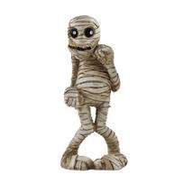 Helovino figūrėlė Baisi mini mumija zombis skeletas dervos statula skulptūra vidaus namų biuro stalviršio dekoracija ornamentas festivalio dovana B