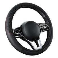 Universalus keturių dalių automobilio vairo užvalkalas su elastine juosta 38cm
