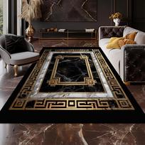 Europos prabangus kilimas svetainei Didelio ploto kilimas Neslystantis miegamojo dekoratyvinis kilimas Skalbiamas svetainės kavos staliuko kilimėlis 60x90cm door mat