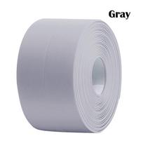 PVC vandeniui atspari sandarinimo juosta Vonios tualeto hermetiko juostelės Virtuvės kriauklės stalviršio pelės ir nešvarumų prevencijos sandariklis Lipni juosta 2.2CM(0.87inch)&(1M)3.28 Feet