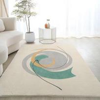 WTEMPO Šiaurietiškas kilimas Svetainės kavos staliukas Namų miegamojo Retro naktinio staliuko kilimėlis Grindų kilimėlis 80*120cm