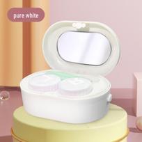 Ultragarsinis daugiafunkcis akinių, papuošalų ir laikrodžių valiklis Contact lens cleaning machine balta