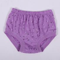 Moteriškas apatinis trikotažas Vidutinio amžiaus Senjorės Kelnaitės Grynos medvilnės Moteriškos Aukšto juosmens Didelio dydžio Lingerie Trikampio formos Papildomai stambioms Padidintos Kelnaitės L violetinė