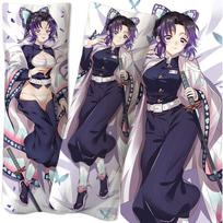 Anime Demon Slayer Kochou Shinobu figūrėlė Lygus kūnas apkabinantis kūno pagalvės užvalkalas 2 pusės 3D spausdinimas PASIDARYK pats dviejų matmenų seksuali dovana 40x120cm pillowcase