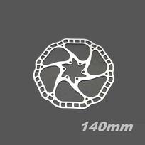 140/160/180mm Itin lengvi dviračio hidraulinio diskinio stabdžio rotoriai MTB dviračiui Plento lenktyniniam dviračiui Stabdžių disko rotorius su 6 varžtais 140mm sidabras