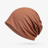 Moteriška kvėpuojanti plona medvilninė užtraukiama kepurė - pavasario/vasaros galvos apdangalas, skirtas užsidarymui, miegui ir laisvalaikiui lauke. One Size (Stretchable)