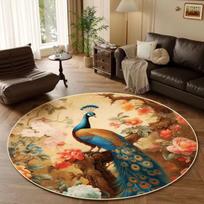 Apvalus Kilimas Povas Kilimas Svetainė Namai Miegamasis Lovos Kraštas Kinų Stiliaus Studija Kinų Apvalus Kilimėlis Diameter 60cm