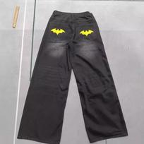 Jeans Hip Hop Loose Street Straight Wide Leg Casual Fashion Trousers S