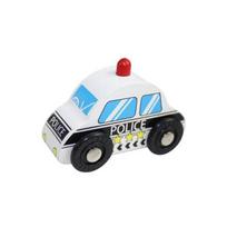 Mediniai traukinukai, žaislai, gaisrinė mašina, policijos automobilis, greitosios pagalbos automobilis, suderinami su Thomas traukinio trasa, mediniai žaislai vaikams balta