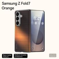 Kevlaro anglies pluošto dėklas, skirtas Samsung Z Fold 7 6 5, su austine tekstūra, paslėpta magnetinė įkrovimo jungtis, magnetinė apsauga, atsparus smūgiams Galaxy Z Fold6 juoda