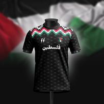 Palestinos futbolo marškinėliai vasaros mada trumpomis rankovėmis Palestinos vėliava 3D spaudas marškinėliai kasdieniai O formos kaklu vyriški marškinėliai viršūnės S