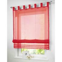 Diržinis romėniškas karnizas, keliamoji užuolaida, virtuvės, darbo kabineto, balkono plaukiojanti užuolaida, lango tinklelio užuolaida Ht-006B 60Cm * 155cm height raudona