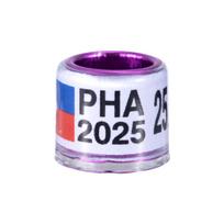 PHA 2025/2026 Balandžio kojos žiedas Vidinis skersmuo 8mm Įvairių spalvų Pasirinktinai Skraidančio balandžio Lauko treniruočių žiedas Balandžių įrankiai 10 vnt.