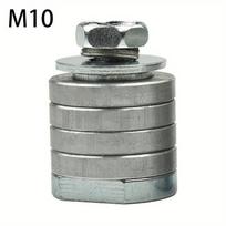 M14 M10 kampinio šlifuoklio adapteris griovelių pjovimo mašinos adapterio konversijos rinkinys flanšas metalinės fiksavimo veržlės griovelių pjovimui 125 150 tipas M10