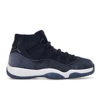 Air Jordan 11 Retro Midnight Navy Velvet Moteriški sportbačiai Mėlyni Metaliniai-Sidabriniai Balti AR0715-441 35.5
