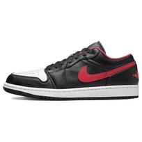 Air Jordan 1 Low White Toe Vyriški sportbačiai Juodi Ugnies Raudonumo 553558-063 46