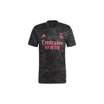 Adidas Madrido „Real“ treti autentiški marškinėliai 20/21 Džersis Juodi Unisex Gatvės drabužiai GE0933 S