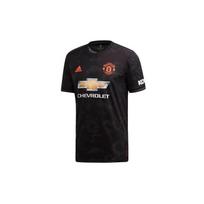 Adidas „Manchester United“ 2019–2020 m. sezono išvykos ​​rungtynės, vyrų megztinis, juodas ED7390 S