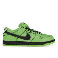 Galingosios mergaitės x Nike Dunk Low Pro SB QS Buttercup Unisex sportbačiai Žali, Tamsiai žali, Juodi FZ8319-300 42.5
