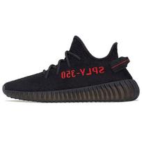Adidas Originals Yeezy Boost 350 V2 Bred Audiniai Sportiniai Patogūs Žemi Gyvenimo Būdo Batai Unisex Kedai Juodi CP9652-2020 36⅔