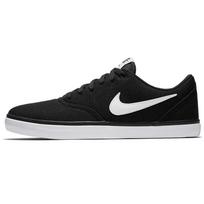 Nike Sb Check Solar Cnvs 'Black' Skateboard Shoes 843896-001 36